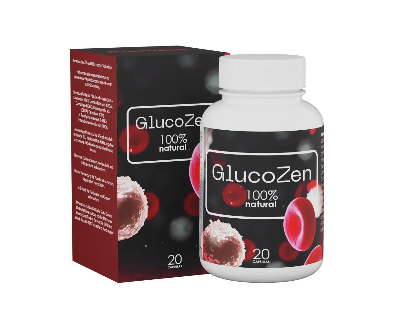 GlucoZen 5 cajas — Cura prolongada